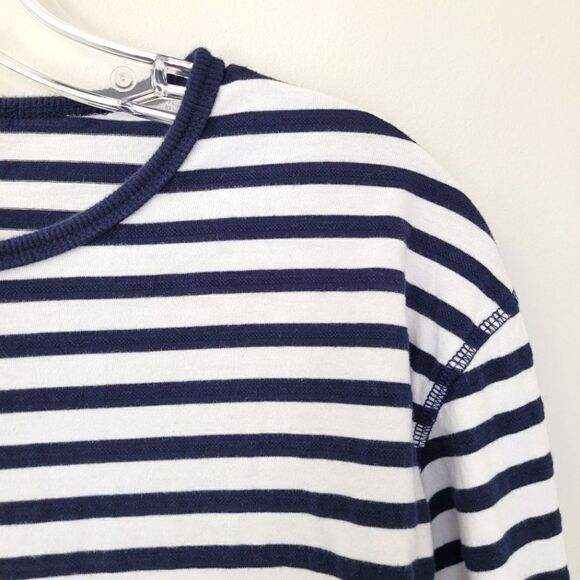 ROAMERS & SEEKERS nautical stripe LS tee - Picture 4 of 7